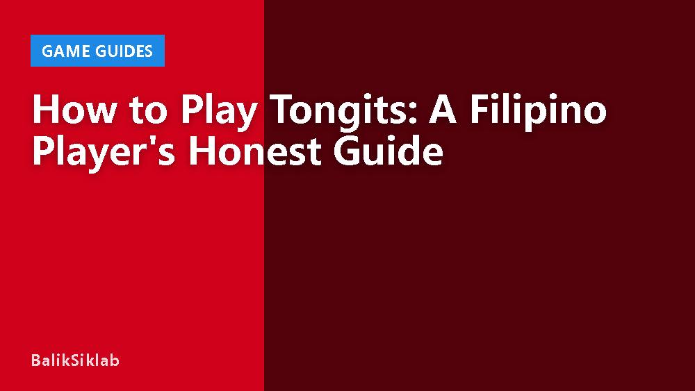 How to Play Tongits: A Filipino Player's Honest Guide